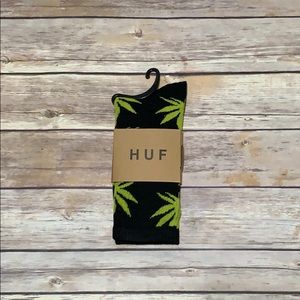 HUF Plantlife Crew Socks NWT